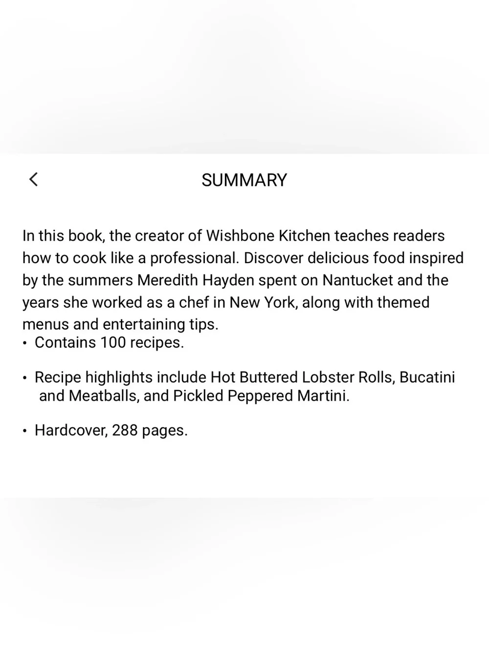 The Wishbone Kitchen Cookbook - Meredith Hayden